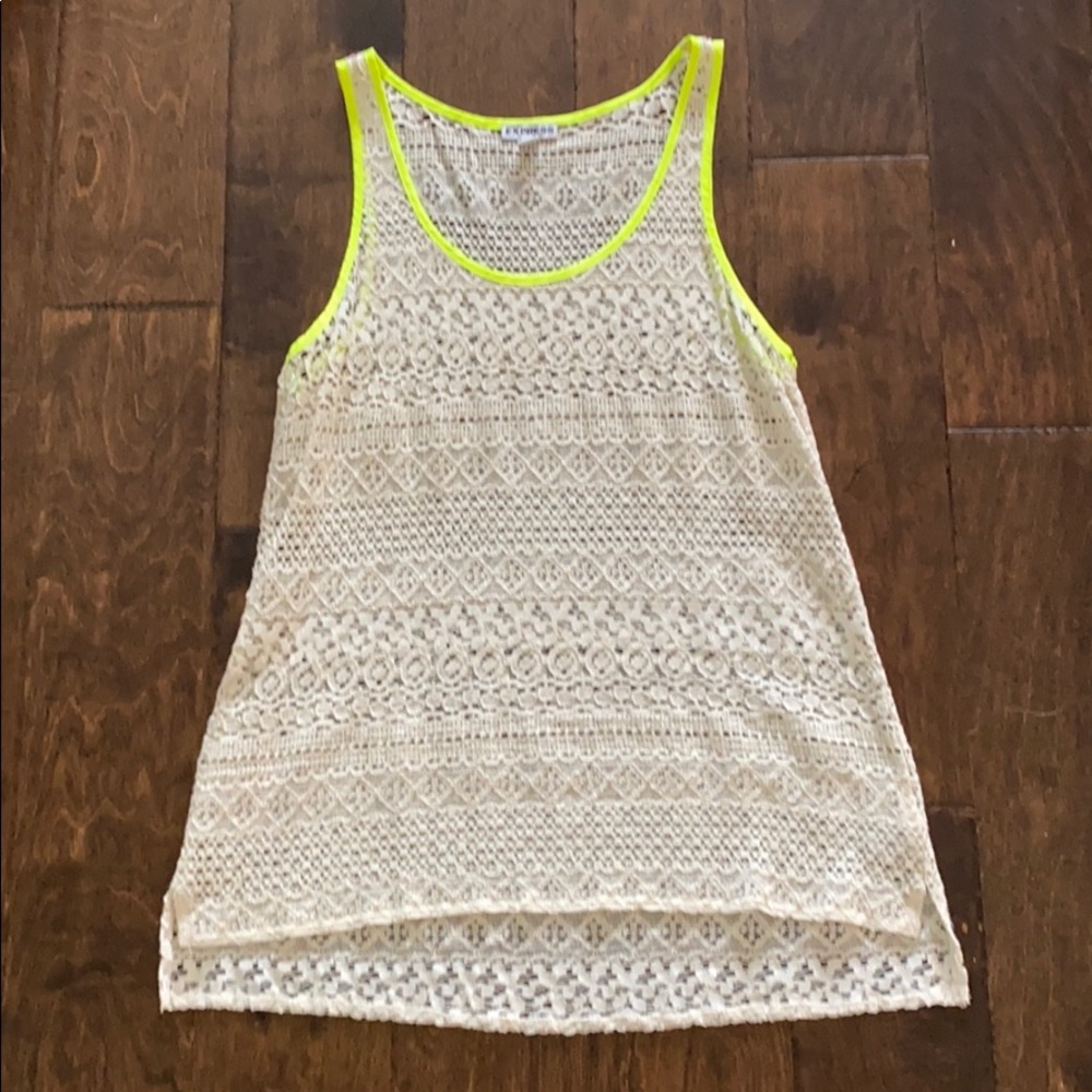 Express lace top
